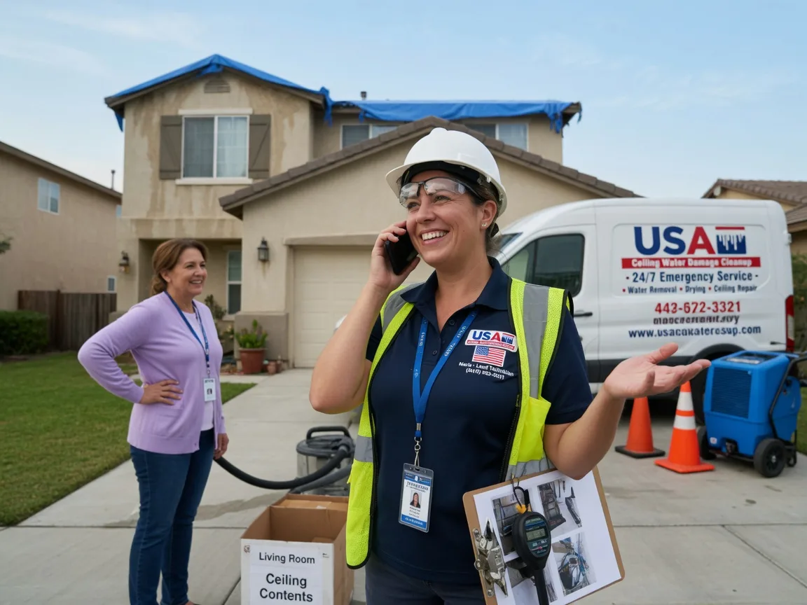 Ceiling Water Damage Restoration Clare, IL FAQs